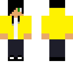yellow hoodie boy
