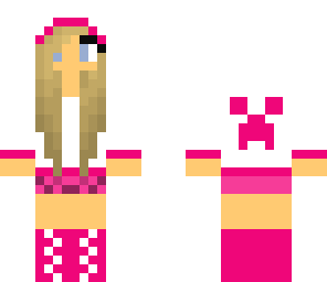 pink creeper girl edit
