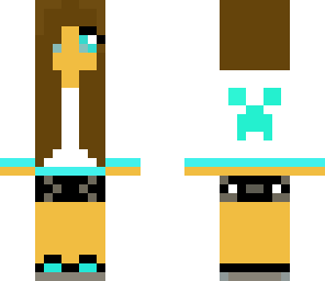 blue creeper girl