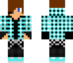 cool kid in plaid