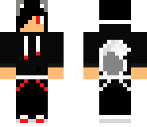 red wolf skin