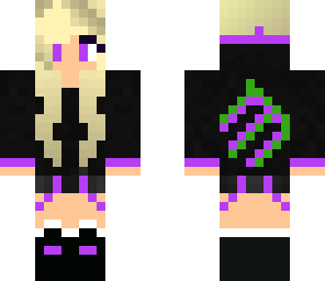 monster girl purple fixed