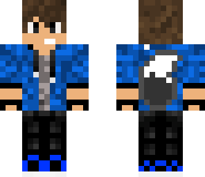 blue wolf kid
