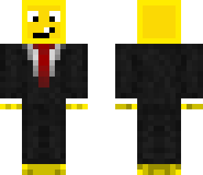 butter man in a suit 