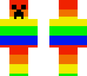 double rainbow creeper man
