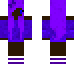 cute purple girl
