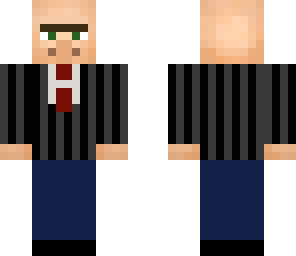 villager in suit