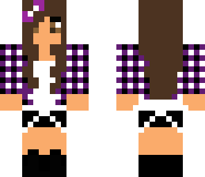purple flannel