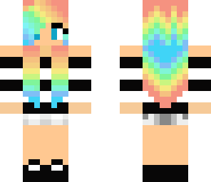 rainbow girl