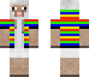 rainbow sheep jacket fixed