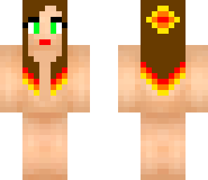 fire girl hair base