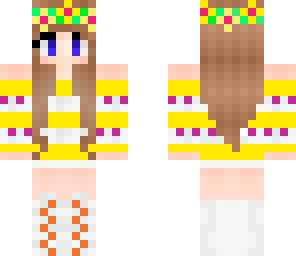 yellow flowermaid