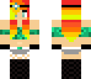 sunset hippie