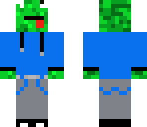 frog in blue