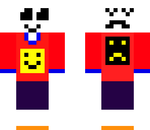 four white faces