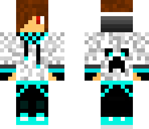 cyan teenager