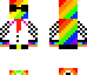 rainbow cool glasses