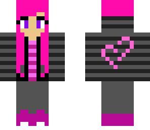 emo hoodie girl