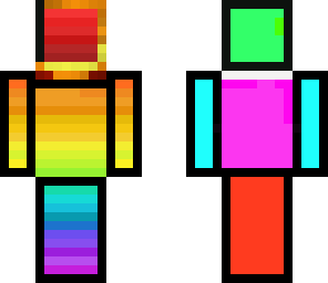 neon rainbow creativity