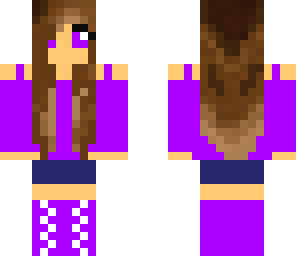 purple girl