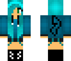 blue pikachu girl