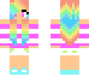 colorful girl