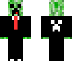 creeper in suit