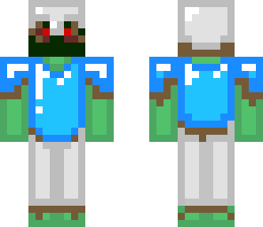 hooded armored lizard warrior