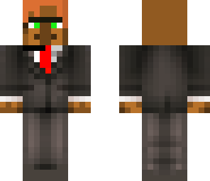 villager in a suit