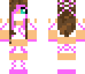 white and pink ninja