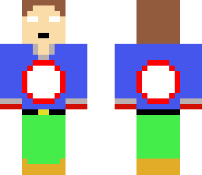 man with hole in chest
