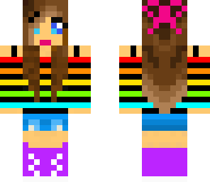 rainbow girl
