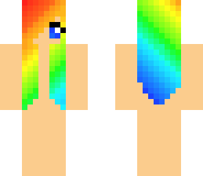 rainbow girl