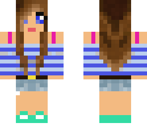 minecraft girl