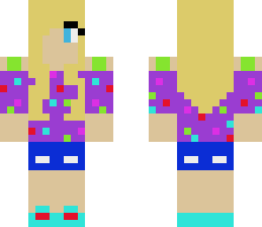 polka dot girl