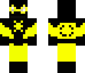 black and yellow spiderman