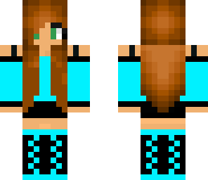 blue girl