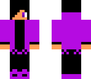 teen boy with purple