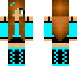 edited blue girl