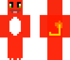 charmander rojo