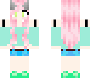 pink hair