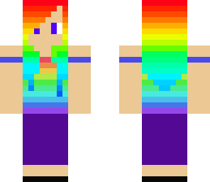rainbow girl