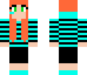 gamer girl- turquoise
