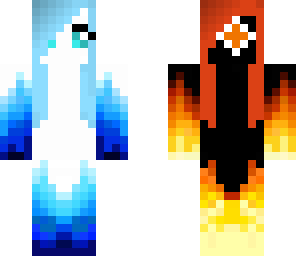 ice-flame girl