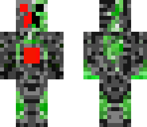 evil cyborg creeper