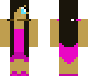 pink and purple dress