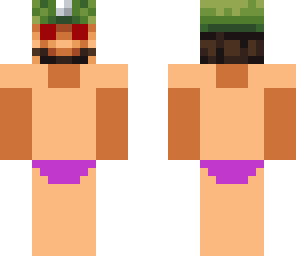 luigi in a mankini