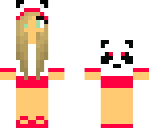 pink panda girl