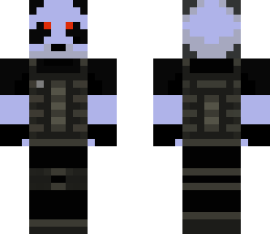 blue swat panda