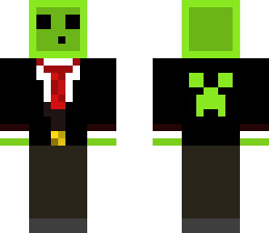 green slime suit